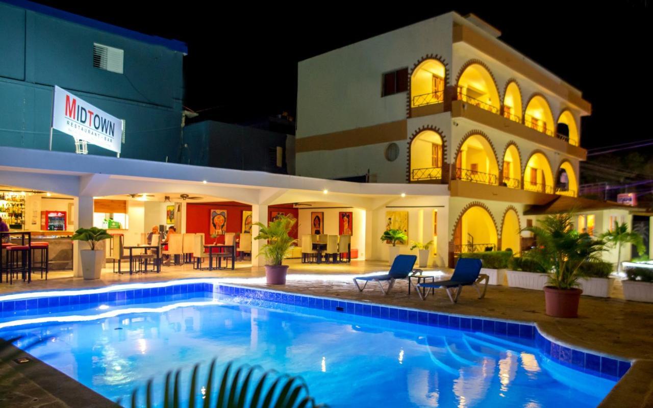 Hotel Las Palmeras Sosúa Exteriör bild